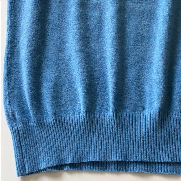 Cherokee woman sleeveless blue sweater vest size L - Picture 3 of 8